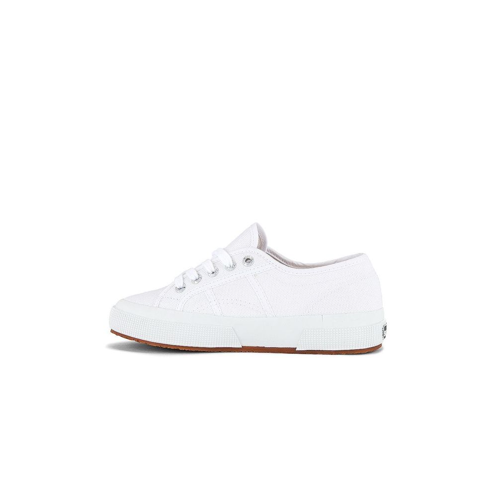 Superga White Canvas Low-Top Sneakers - Picture 5 of 10